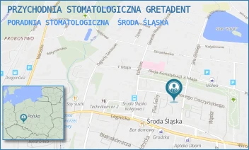 PORADNIA STOMATOLOGICZNA - PRZYCHODNIA STOMATOLOGICZNA GRETADENT - UL. IGNACEGO DASZYŃSKIEGO 16C,  ŚRODA ŚLĄSKA