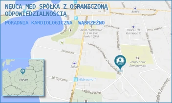 PORADNIA KARDIOLOGICZNA - ŚWIAT ZDROWIA OPERATOR MEDYCZNY SP. Z O.O - NIEDZIAŁKOWSKIEGO 5,  WĄBRZEŹNO