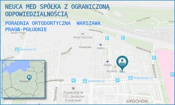 PORADNIA ORTODONTYCZNA - ŚWIAT ZDROWIA OPERATOR MEDYCZNY SP. Z O.O - WOJCIECHA CHRZANOWSKIEGO 4,  WARSZAWA PRAGA-POŁUDNIE
