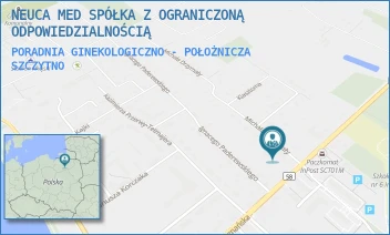 PORADNIA GINEKOLOGICZNO - POŁOŻNICZA - ŚWIAT ZDROWIA OPERATOR MEDYCZNY SP. Z O.O - MICHAŁA DRZYMAŁY 1,  SZCZYTNO