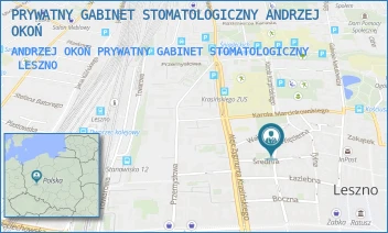 ANDRZEJ OKOŃ PRYWATNY GABINET STOMATOLOGICZNY - ANDRZEJ OKOŃ PRYWATNY GABINET STOMATOLOGICZNY LEK. STOM. ANDRZEJ OKOŃ - GRODZKA 7,  LESZNO