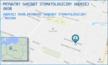 ANDRZEJ OKOŃ PRYWATNY GABINET STOMATOLOGICZNY - PRYWATNY GABINET STOMATOLOGICZNY ANDRZEJ OKOŃ - BOLESŁAWA ŚMIAŁEGO 10,  MOSINA