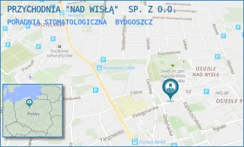 PORADNIA STOMATOLOGICZNA - PRZYCHODNIA "NAD WISŁĄ"  SP. Z O.O. - PIELĘGNIARSKA 13,  BYDGOSZCZ