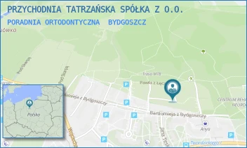 PORADNIA ORTODONTYCZNA - PRZYCHODNIA TATRZAŃSKA SPÓŁKA Z O.O. - BRZĘCZKOWSKIEGO 2,  BYDGOSZCZ