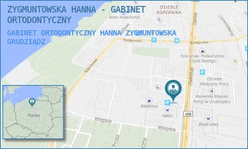 GABINET ORTODONTYCZNY HANNA ZYGMUNTOWSKA - ZYGMUNTOWSKA HANNA - GABINET ORTODONTYCZNY - CHEŁMIŃSKA 112/2,  GRUDZIĄDZ