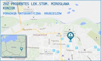 PORADNIA ORTODONTYCZNA - ZOZ PRODENTES LEK.STOM. MIROSŁAWA KONIOR - PLAC STASZICA 10,  HRUBIESZÓW