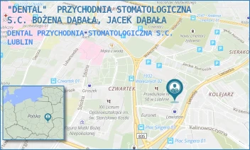 DENTAL PRZYCHODNIA STOMATOLOGICZNA S.C. - "DENTAL"  PRZYCHODNIA STOMATOLOGICZNA S.C. BOŻENA DĄBAŁA, JACEK DĄBAŁA - LWOWSKA 6,  LUBLIN