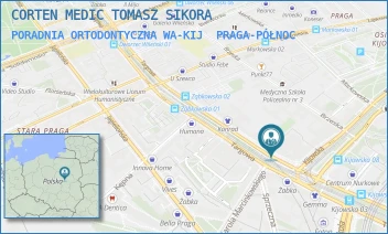 PORADNIA ORTODONTYCZNA WA-KIJ - CORTEN MEDIC TOMASZ SIKORA - KIJOWSKA 1,  PRAGA-PÓŁNOC