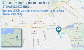 NIEPUBLICZNY ZAKŁAD OPIEKI STOMATOLOGICZNEJ - NIEPUBLICZNY  ZAKŁAD  OPIEKI  STOMATOLOGICZNEJ - WARSZAWSKA 14,  BIAŁA PODLASKA