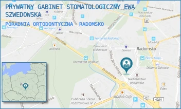 PORADNIA ORTODONTYCZNA - PRYWATNY GABINET STOMATOLOGICZNY EWA SZWEDOWSKA - UL. PIŁSUDSKIEGO 4,  RADOMSKO