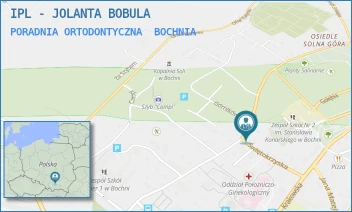 PORADNIA ORTODONTYCZNA - IPL - JOLANTA BOBULA - UL. ORACKA 20 D,  BOCHNIA
