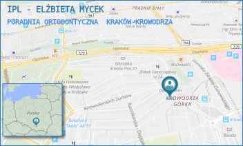 PORADNIA ORTODONTYCZNA - PRAKTYKA ORTODONTYCZNA "ODONTOS" - UL. KROWODERSKICH ZUCHÓW 4/3,  KRAKÓW-KROWODRZA