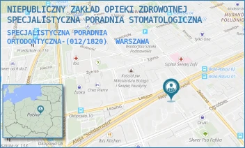 SPECJALISTYCZNA PORADNIA ORTODONTYCZNA-(012/1820) - NIEPUBLICZNY ZAKŁAD OPIEKI ZDROWOTNEJ SPECJALISTYCZNA PORADNIA STOMATOLOGICZNA - ALEJA SOLIDARNOŚCI 155/22,  WARSZAWA