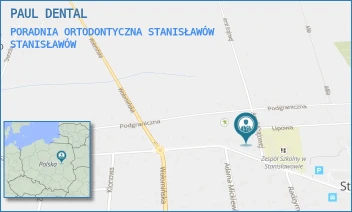 PORADNIA ORTODONTYCZNA STANISŁAWÓW - PAUL DENTAL - SZKOLNA 6,  STANISŁAWÓW