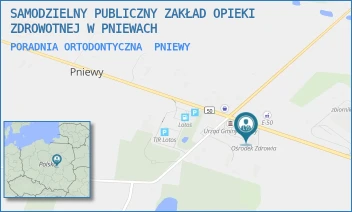 PORADNIA ORTODONTYCZNA - SAMODZIELNY PUBLICZNY ZAKŁAD OPIEKI ZDROWOTNEJ W PNIEWACH - 2A,  PNIEWY