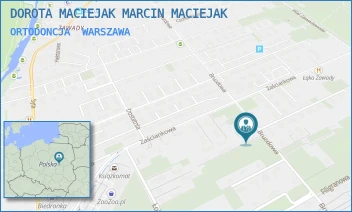 ORTODONCJA - DOROTA MACIEJAK MARCIN MACIEJAK - BRUZDOWA 97/1,  WARSZAWA