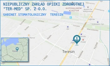 GABINET STOMATOLOGICZNY - NIEPUBLICZNY ZAKŁAD OPIEKI ZDROWOTNEJ "TER-MED" SP. Z O.O. - SZYMANOWSKA 17,  TERESIN