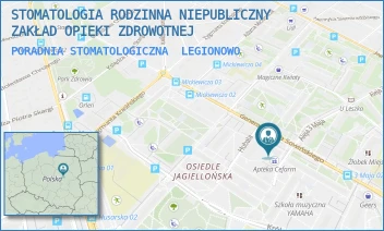 PORADNIA STOMATOLOGICZNA - STOMATOLOGIA RODZINNA NIEPUBLICZNY ZAKŁAD OPIEKI ZDROWOTNEJ - SOWIŃSKIEGO 15A/117,  LEGIONOWO
