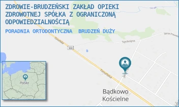 PORADNIA ORTODONTYCZNA - ZDROWIE-BRUDZEŃSKI ZAKŁAD OPIEKI ZDROWOTNEJ SPÓŁKA Z OGRANICZONĄ ODPOWIEDZIALNOŚCIĄ - JANA PAWŁA II 2,  BRUDZEŃ DUŻY