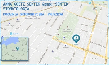 PORADNIA ORTODONTYCZNA - ANNA GOETZ SENTEK &amp; SENTEK STOMATOLOGIA - MICHAŁA DRZYMAŁY 19/21,  PRUSZKÓW