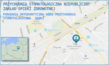 PORADNIA ORTODONTYCZNA NZOZ PRZYCHODNIA STOMATOLOGICZNA - PRZYCHODNIA STOMATOLOGICZNA NIEPUBLICZNY ZAKŁAD OPIEKI ZDROWOTNEJ - ORLA 6/79,  ZĄBKI