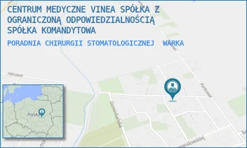 PORADNIA CHIRURGII STOMATOLOGICZNEJ - CENTRUM MEDYCZNE VINEA SPÓŁKA Z OGRANICZONĄ ODPOWIEDZIALNOŚCIĄ SPÓŁKA KOMANDYTOWA - JANA CHRYZOSTOMA PASKA 3,  WARKA