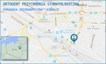 PORADNIA ORTODONTYCZNA - ORTODENT PRZYCHODNIA STOMATOLOGICZNA - JANA KILIŃSKIEGO 39,  SIEDLCE