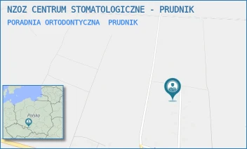 PORADNIA ORTODONTYCZNA - NZOZ CENTRUM STOMATOLOGICZNE - PRUDNIK - UL. KOŚCIUSZKI 15,  PRUDNIK