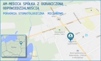 PORADNIA STOMATOLOGICZNA - AM-MEDICA SPÓŁKA Z OGRANICZONĄ ODPOWIEDZIALNOŚCIĄ - BIAŁOSTOCKA 20A,  MICHAŁOWO