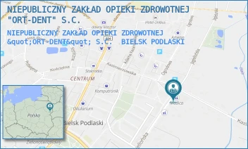 NIEPUBLICZNY ZAKŁAD OPIEKI ZDROWOTNEJ "ORT-DENT" S.C. - NIEPUBLICZNY ZAKŁAD OPIEKI ZDROWOTNEJ "ORT-DENT" S.C. - JAGIELLOŃSKA 32,  BIELSK PODLASKI