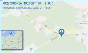 PORADNIA STOMATOLOGICZNA 2 - PRZYCHODNIA TRIDENT SP. Z O.O. - UL. ŻARNOWIECKA 1/4,  PUCK