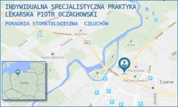 PORADNIA STOMATOLOGICZNA - INDYWIDUALNA SPECJALISTYCZNA PRAKTYKA LEKARSKA PIOTR OCZACHOWSKI - UL. PL. WOLNOŚCI 4,  CZŁUCHÓW