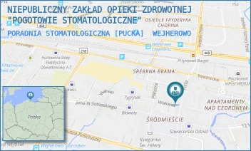 PORADNIA STOMATOLOGICZNA [PUCKA] - STOMMEDICA POGOTOWIE STOMATOLOGICZNE SŁAWOMIR HERMANOWSKI - UL. PUCKA 3,  WEJHEROWO