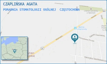 PORADNIA STOMATOLOGII OGÓLNEJ - CZAPLIŃSKA AGATA - UL. HERBERTA 2/19,  CZĘSTOCHOWA