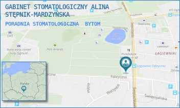 PORADNIA STOMATOLOGICZNA - GABINET STOMATOLOGICZNY ALINA STĘPNIK-MARDZYŃSKA - UL. ŚWIĘTOCHŁOWICKA 5,  BYTOM