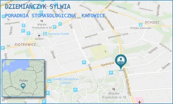 PORADNIA STOMATOLOGICZNA - DZIEMIAŃCZYK SYLWIA - UL. MARCINA RADOCKIEGO 154/1,  KATOWICE