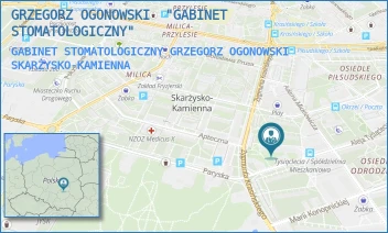 GABINET STOMATOLOGICZNY GRZEGORZ OGONOWSKI - GRZEGORZ OGONOWSKI  "GABINET STOMATOLOGICZNY" - KRASIŃSKIEGO 12A,  SKARŻYSKO-KAMIENNA