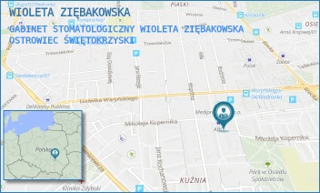 GABINET STOMATOLOGICZNY WIOLETA ZIĘBAKOWSKA - WIOLETA ZIĘBAKOWSKA - KOPERNIKA 14,  OSTROWIEC ŚWIĘTOKRZYSKI