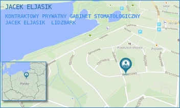 KONTRAKTOWY PRYWATNY GABINET STOMATOLOGICZNY JACEK ELJASIK - JACEK ELJASIK - BRZOZOWA 10,  LIDZBARK