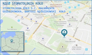 STOMATOLOGIA KOŁO S.C. MAŁGORZATA GOŹDZIKOWSKA, BARTOSZ GOŹDZIKOWSKI - NZOZ STOMATOLOGIA KOŁO - 3 MAJA 18,  KOŁO