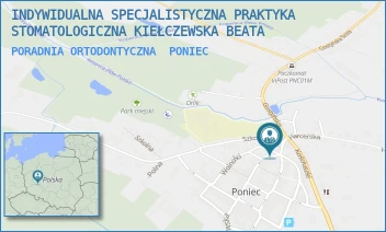 PORADNIA ORTODONTYCZNA - INDYWIDUALNA SPECJALISTYCZNA PRAKTYKA STOMATOLOGICZNA KIEŁCZEWSKA BEATA - ŚLIWIŃSKIEGO 12,  PONIEC