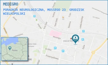 PORADNIA NEUROLOGICZNA, MOSSEGO 23 - MEDIGRO - MOSSEGO 23,  GRODZISK WIELKOPOLSKI