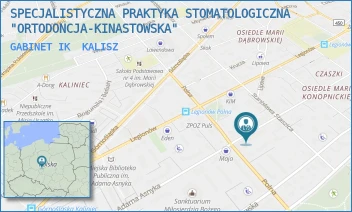 GABINET IK - SPECJALISTYCZNA PRAKTYKA STOMATOLOGICZNA "ORTODONCJA-KINASTOWSKA" - ASNYKA 44A,  KALISZ