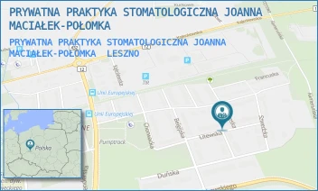 PRYWATNA PRAKTYKA STOMATOLOGICZNA JOANNA MACIAŁEK-POŁOMKA - PRYWATNA PRAKTYKA STOMATOLOGICZNA JOANNA MACIAŁEK-POŁOMKA - LITEWSKA 19,  LESZNO