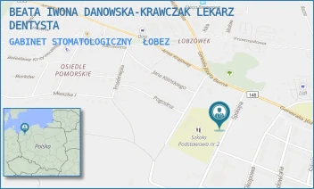 GABINET STOMATOLOGICZNY - BEATA IWONA DANOWSKA-KRAWCZAK LEKARZ DENTYSTA - SPOKOJNA 6,  ŁOBEZ