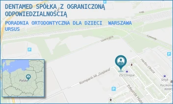 PORADNIA ORTODONTYCZNA DLA DZIECI - DENTAMED SPÓŁKA Z OGRANICZONĄ ODPOWIEDZIALNOŚCIĄ - EDWARDA HABICHA 26/U1B,  WARSZAWA URSUS