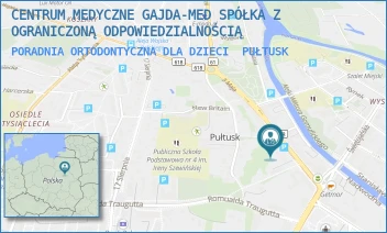 PORADNIA ORTODONTYCZNA DLA DZIECI - CENTRUM MEDYCZNE GAJDA-MED SPÓŁKA Z OGRANICZONĄ ODPOWIEDZIALNOŚCIĄ - 3 MAJA 5,  PUŁTUSK