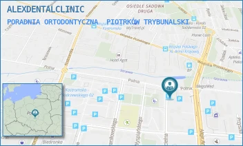 PORADNIA ORTODONTYCZNA - ALEXDENTALCLINIC - UL. POLNA 40,  PIOTRKÓW TRYBUNALSKI