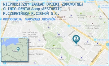 ORTODONCJA - NIEPUBLICZNY ZAKŁAD OPIEKI ZDROWOTNEJ CLINIC DENTAL&amp;AESTHETIC M.CZERWIŃSKA R.CICHOŃ S.C. - ALEJA KOMISJI EDUKACJI NARODOWEJ 97/UH10,  WARSZAWA URSYNÓW