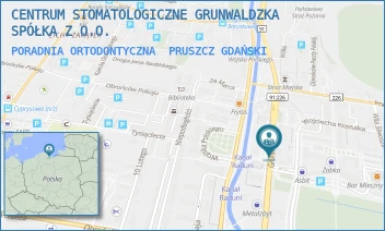 PORADNIA ORTODONTYCZNA - CS CENTRUM STOMATOLOGICZNE SPÓŁKA Z O.O. - GRUNWALDZKA 33,  PRUSZCZ GDAŃSKI